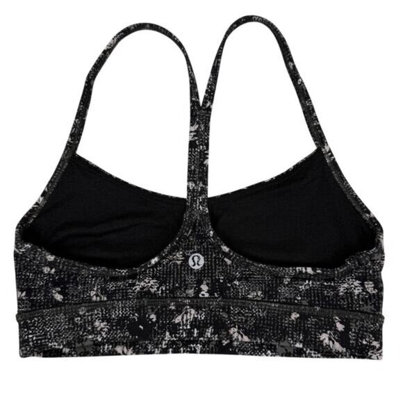 Lululemon Flow Y Bra Nulu Light Support, B/C Cup In Equalized Multi Size 4 - Picture 5 of 7